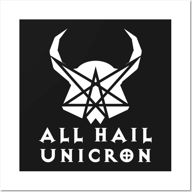 TF - All Hail Unicron Wall Art by DEADBUNNEH